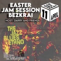 Плакат: Easter Jam Session Bezkrai with Darry & Friends // 11 April