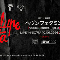 Плакат: GUADALUPE PLATA [rock'n'roll, ES] :: Live in Sofia :: 10.06.2026