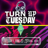 Плакат: TURN UP TUESDAY - Бар Петък - 23.06.2026
