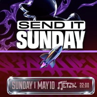 Плакат: SEND IT SUNDAY - Бар Петък - 10.05.2026
