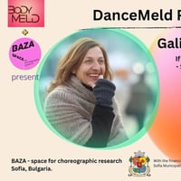 Плакат: DanceMeld 2026 - Choreographic LAB Galina Borissova - If You Don't Have a Masterpiece...