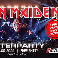 Плакат: IRON MAIDEN - Afterparty