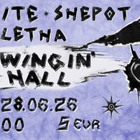 Плакат: Shepot | Geracite | Letha LIVE at Swingin’ Hall