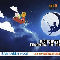 Плакат: Animation Trivia in English 23.09 WED