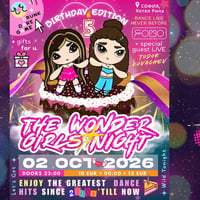 Плакат: 02 OCT |🔥The Wonder Girls B-DAY🍰Night @FOMO_the_club