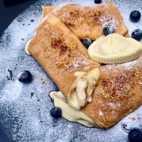Плакат: Седмица на Crêpe Brûlée! 🇫🇷