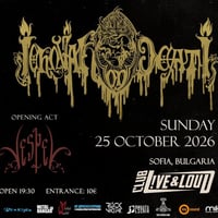 Плакат: JEHOVAH ON DEATH (GR) + VESPEL (GR) - Live in Live & Loud, Sofia