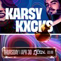 Плакат: KARSY x KXCKS - Бар Петък - 30.04.2026