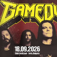 Плакат: GAME OVER live in Sofia