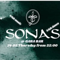 Плакат: SONAS LIVE @ GABA BAR SOFIA