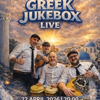 Плакат: GREEK JUKE BOX --- REBELS CLUB
