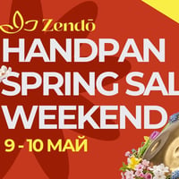Плакат: Zendo Handpan Spring Sale Weekend - 9-10 May