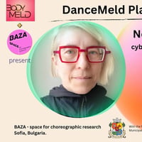 Плакат: DanceMeld 2026 - Choreographic LAB Nora Gibson - Cyber Dance