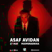 Плакат: ASAF AVIDAN LIVE IN SOFIA | MAIMUNARNIKA