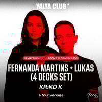 Плакат: YALTA CLUB w/ FERNANDA MARTINS + LUKAS (4 DECKS SET)