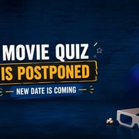 Плакат: MOVIE QUIZ: NEW DATE НОВА ДАТА ОТЛОЖЕН