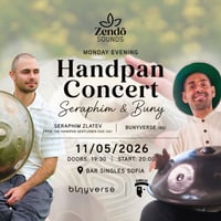 Плакат: Seraphim & Buny ~ HANDPAN CONCERT