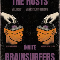 Плакат: The Hosts Invite... Brainsurfers