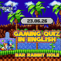 Плакат: Gaming Quiz in English - Sonic the Hedgehog Day 23.06