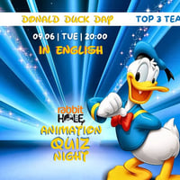 Плакат: Cartoon Madness: Animation Quiz Night - Donald Duck Day