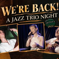 Плакат: WE'RE BACK! 🎸💥 — A Jazz Trio Night @Monroe
