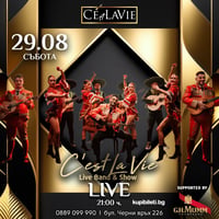 Плакат: C'est La Vie LIVE Band&Show