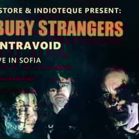 Плакат: A PLACE TO BURY STRANGERS & KONTRAVOID Live in Sofia / Mixtape 5 / 14.04