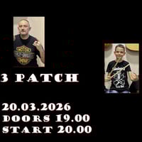 Плакат: 3 PATCH Live at Swingin' Hall