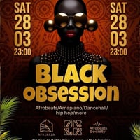 Плакат: Black Obsession @ Club OBLK
