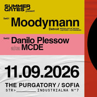 Плакат: Moodymann & MCDE @ The Purgatory - 11.09.2026