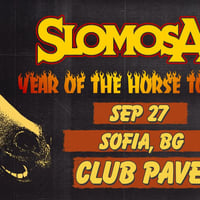 Плакат: Slomosa (NOR) live at Club Pave