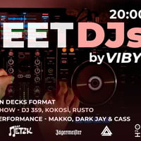 Плакат: DJs meet DJs by VIBY