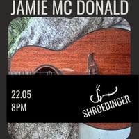 Плакат: Jamie Mc Donald - Live At SHROEDINGER