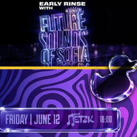 Плакат: EARLY RINSE WITH FUTURE SOUNDS OF SOFIA - @Бар Петък - 12.06.2026