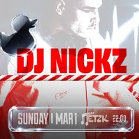 Плакат: DJ NICKZ - Бар Петък - 01.03.2026