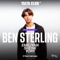 Плакат: YALTA CLUB w/ BEN STERLING