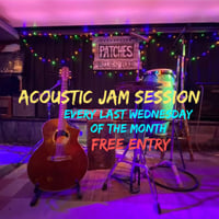 Плакат: Acoustic Jam Session @ Patches Blues Bar