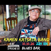 Плакат: KAMEN KATSATA BAND @ Patches Blues Bar