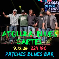 Плакат: ATOLUKA BLUES CARTEL @ Patches Blues Bar