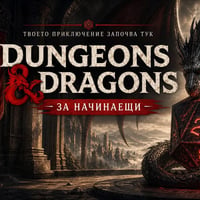 Плакат: Dungeons & Dragons за начинаещи