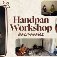 Плакат: Handpan Workshop with Bunyverse