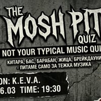Плакат: MOSH PIT QUIZ