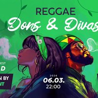 Плакат: Reggae Dons & Divas @KEVA - 6.03.2026