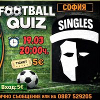 Плакат: ФУТБОЛЕН КУИЗ в СОФИЯ - FootballStorycast