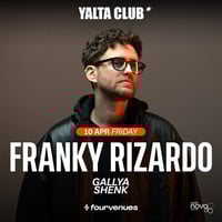 Плакат: YALTA CLUB w/ FRANKY RIZARDO