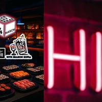 Плакат: Sushi na Korem @Bar Bezkrai // The best // 24 March