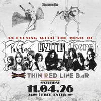 Плакат: Pink Floyd-Led Zeppelin-The Doors Night @ Thin Red Line Bar - 11.04.2026