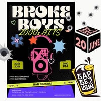 Плакат: 00's music - RnB  by Broke Boys // 20 June