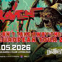 Плакат: RAVEN + BLIZZARD + TROTYL live in Sofia