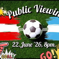 Плакат: ⚽️FIFA World Cup '26- PUBLIC VIEWING 🇦🇹 / 🇦🇷